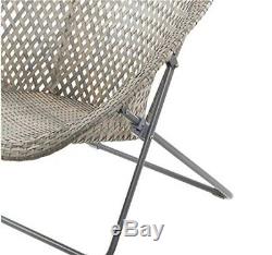 2 Rattan style foldaway bistro patio garden conservatory chairs and table