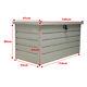 200/350/600l Compact Metal Outdoor Balcony Patio Garden Storage Box Waterproof