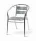 4 X Aluminium Garden Chairs, Aluminium Patio Chairs, Bistro Chairs, Cafe Chairs