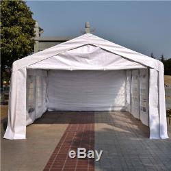 4M x 8M Gazebo Waterproof Outdoor Garden Marquee Canopy Party Tent Carport White