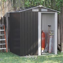 5ft x 4.3ft Outdoor Garden Storage Shed, Tool Storage Shed with Sliding Door