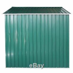 9X6 Garden storage shed metal pent tool shed house galvanized steel foundation