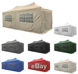 Airwave 3x6m Garden Pop Up Gazebo with Carry Bag Fully Waterproof Marquee