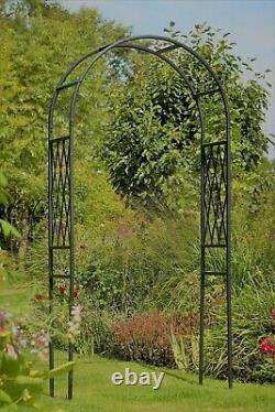Aurora Metal Garden Arch Climbing Plant Rose Support Tom Chambers Handcrafted