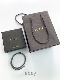 Brand New Gucci Garden Snake Unisex Metal Bracelet Rrp £650