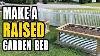 Building A Raised Garden Bed With Corrugated Steel