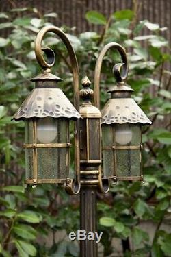 Candelabra outdoor lamp post classic garden path light victorian style 105116