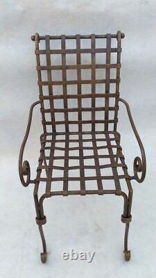Chair Metal Furniture Stool Garden Decor