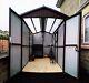 Clear Roof 6x14ft Garden Bike Shed Or Motorbike Garage Any Size Safe Storage