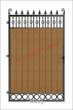 Composite Wood Door / Garden Gate / Composite Driveway Gate/ Security Door