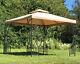 Dorset Metal Garden Gazebo (2.9 X 2.9m) Pavilion Awning Canopy Sun Shade Shelter