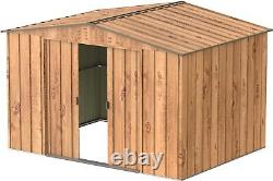 Duramax Top Shed 10 x 8 Metal Garden Storage Shed, Made of Hot-Dipped Galvanize
