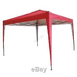 FoxHunter Waterproof 3x3m Pop Up Gazebo Marquee Garden Awning Party Tent Canopy