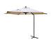 Garden Hanging Patio Parasol Umbrella 2.5 Metre Umbrella Metal Base For Fixing