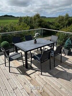 GSD Anzio Aluminium Furniture, Lounge Dining Sunlounger! No Rust, High Quality
