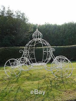 Garden Cinderella Carriage Garden Planter, Princess Carriage Ornament For Garden