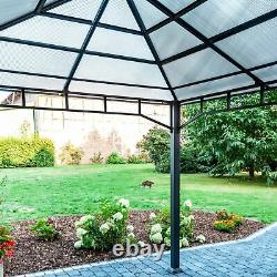 Garden Gazebo 3x4m loft grey outdoor tent garden shade canopy waterproof