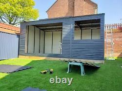 Garden Gym / Fitness Studio 19x11ft Extra High Building for Workout or Training