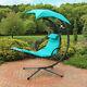 Garden Helicopter Beach Chair Swing Hammock Sun Lounger Patio Canopy Wit Cushion