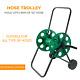 Garden Hose Reel Trolley 60m Portable Water Pipe Free Standing Hose Cart