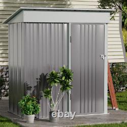 Garden Metal Shed 3ftx5ft Outdoor Tools Equipments Storage Organizer Shelter