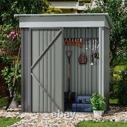 Garden Metal Shed 3ftx5ft Outdoor Tools Equipments Storage Organizer Shelter