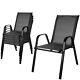 Garden Patio Furniture Outdoor Summer Large 9pc Long Table Chair & Parasol Set