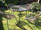 Garden Patio Furniture Set Suntime String Chair & Table 4 Seat Dining Set