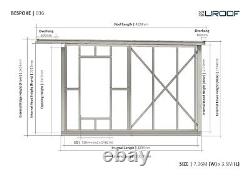 Garden Room / Summerhouse / Office Steel Frame Bespoke 036