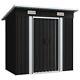 Garden Shed Anthracite Metal H7y0