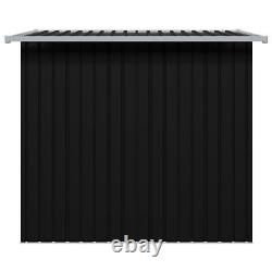 Garden Shed Anthracite Metal H7Y0