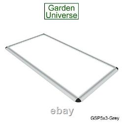 Garden Shed Metal Grey Garden Universe 5' Storage Base Frame GSP5x3-Grey