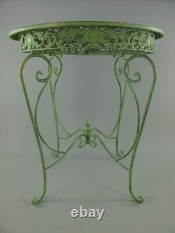 Garden Table With 2 Chairs/Sitzpaar for the Garden from Metal Green 122.300G