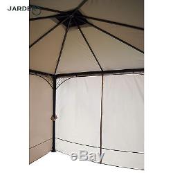 Gazebo Steel Frame Heavy Duty Pagoda Garden Canopy Tent Metal REDUCED FROM £398
