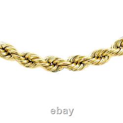 HATTON GARDEN 9ct Gold Rope Chain for Unisex Size 30 Inches Metal Wt. 18 Gms
