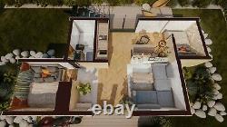 HC35 Converted Shipping Container Garden House Office Holiday Home Sauna