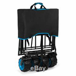 Hand Wagon Hand Cart Foldable Offroad Beach Coaster Trolley Garden New SAMAX