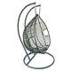 Hanging Rattan Swing Patio Garden Chair Weave Egg With Cushion Footrest In Outdoor