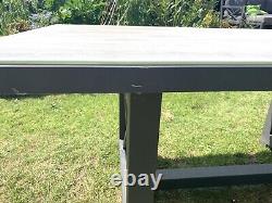 Hartman Sorrento Garden Table Only Grey / Glass Topped