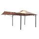 Havana Metal Gazebo With Awning 2.7x2.7m Marquee Canopy Shelter For Garden/patio