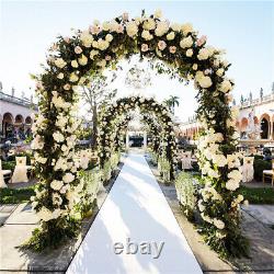 Heavy Duty Metal Garden Arch Rose Arbor for Climbing Plants Wedding Party Decor