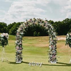 Heavy Duty Metal Garden Arch Rose Arbor for Climbing Plants Wedding Party Decor