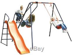 Hedstrom Saturn Kids Childs Swing Multiplay Garden PlaySet Swing Glider Slide