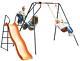 Hedstrom Saturn Kids Childs Swing Multiplay Garden Playset Swing Glider Slide
