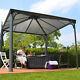 Hot Tub Gazebo Spa Awning Garden Canopy Outdoor Sun Shade Shelter Roof Pergola