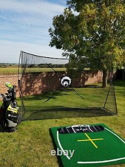 Huge Golf Practice Net 3m X2.1m Home Garden Hitting Driving Chipping 10' X 7