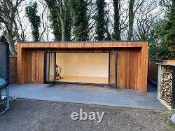Hutly Log Cabin/garden Office/studio/granny Annex Price Is Per M2