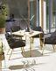 Joanna Hope Naya 4 Seater Metal Garden Furniture Outdoor Dining Set Rrp £719