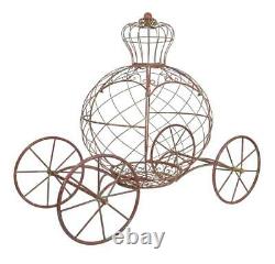 Large Princess Carriage Garden Decoration Shabby Chic