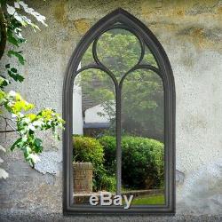 Large Wall Mirror 3ft8 x 2ft 112 x 61cm Outdoor Home & Garden Chapel Window S